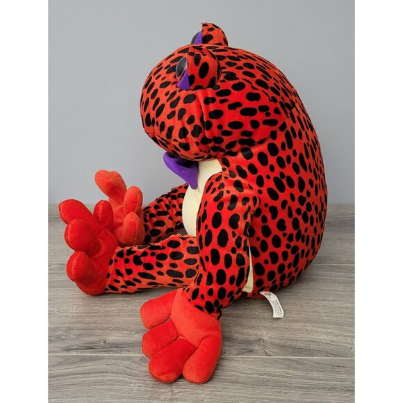 VTG 1998 The 24K Co Frog Culture Special Effects Red Dart Poison Tree Frog Plush - Picture 3 of 12